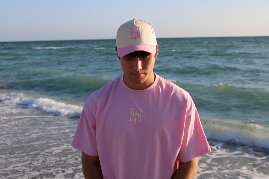 His Image Logo Hat (Pink)