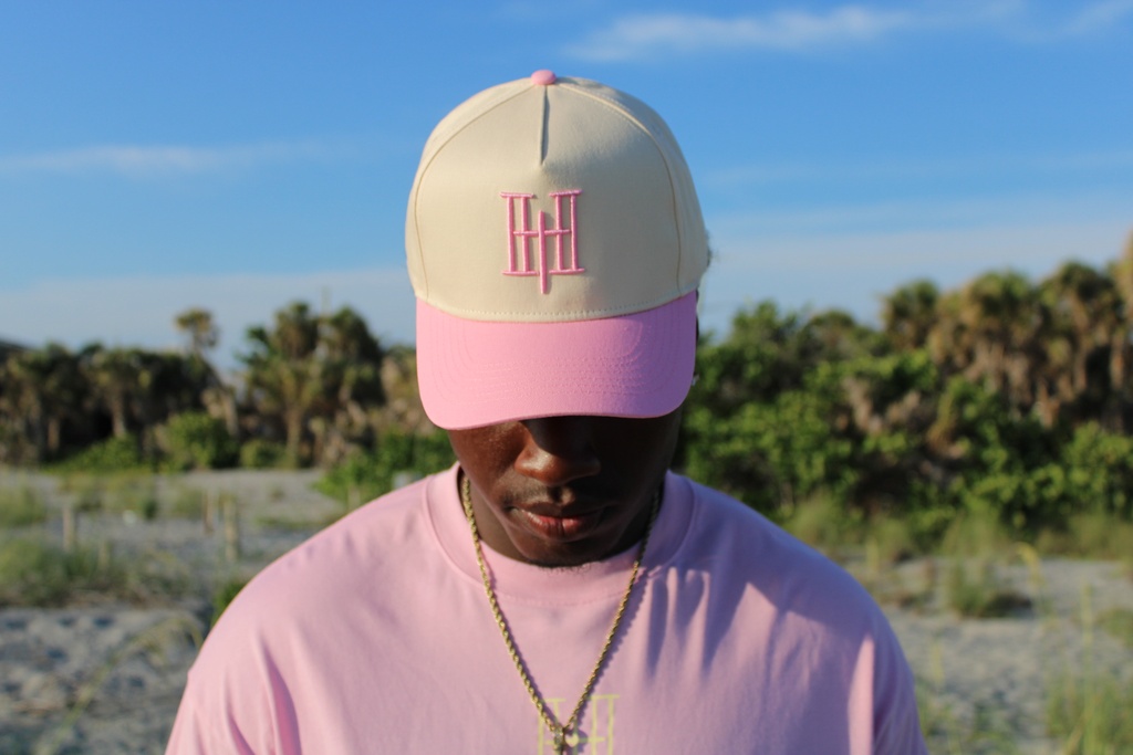 His Image Logo Hat (Pink)