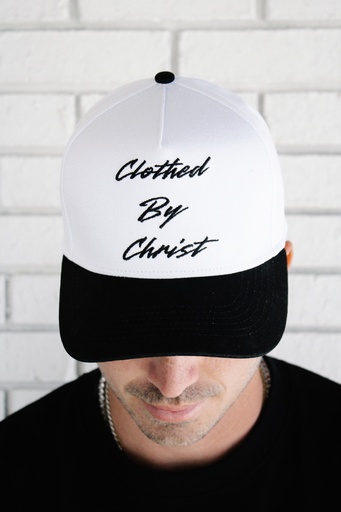 Clothed By Christ Hat(White)